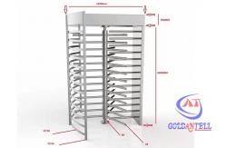 China 100V 240V Pedestrian High Security Revolving Door Access System Gate Full Height supplier