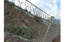 China 100x120mm Rock Fall Netting 4.0mm Gabion Basket Mesh supplier