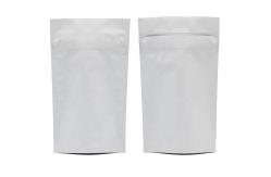 China ziplockk Mylar White Kraft Stand Up Pouch Compostable Non Toxic MOPP supplier