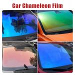 75%VLT Ultravision Chameleon Window Tint Film Tint Rose Red ODM