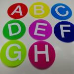 Fire Retardant Hook And Loop Tape Cute Carpet Markers For Classroom for sale