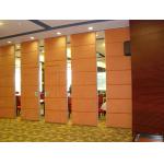 Soundproof Hanging System Office Partition Walls / Acoustic Folding Doors for sale