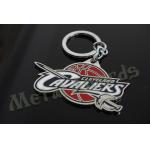 Unique Custom Logo Metal Key Chains Novelty Keyrings Offset Printing Technique