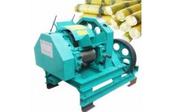 China 5.5KW Automatic Juice Making Machine Sugar Cane Juice Extractor With Wheel supplier