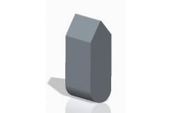 China Cobalt / Tungsten Carnbide Saw Tips For Pneumatic Drill , Good Impact Resistance supplier