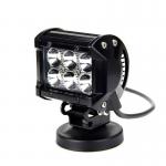 18W LED Work Light Waterproof 4x4 Offroad Lights White With Diecast Aluminum Housing for sale
