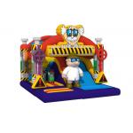 Classic European 4x4.5x3.5m Inflatable Jumping Castle With Slide for sale