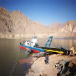 10m Dredging Depth Mud Dredging Boat Sand Dredge with 447 kw Main Engine and 1100m Discharge Distance