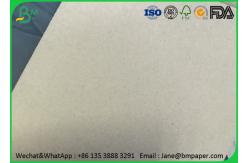 China 0.5mm - 4mm Grey Paper Board , Laminated Cardboard Sheets For Book Binding supplier