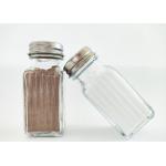 Sealed Design Clear Glass Spice Jar With Gasket High Durability for sale