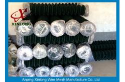 China 3.5mm PVC Coated Chain Link Fence Weave Style OEM / ODM Available supplier