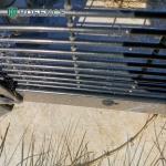 High Security Durable Clear View Anti Climb 358 Welded Wire Mesh Fence For Airport Project for sale