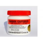 Anti - Counterfeit Custom Vial Labels Waterproof For Anabol Capsules for sale