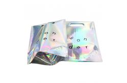 China VMPET Mopp 110mic Clothing Plastic Packaging Bag Cmyk With Window supplier