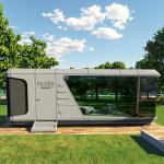 ‌Lakeside Capsule Retreat‌: Immersive 270° Vistas Through Floor-to-ceiling Smart Glass – Where Nature Becomes Your Living Room Wall for sale