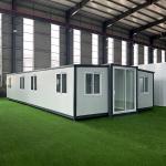 Wind Proof Expandable Container House Earthquake Resistance 40ft Container Home