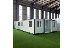 China Wind Proof Expandable Container House Earthquake Resistance 40ft Container Home supplier