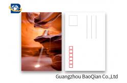China Landscape Lenticular Postcards Printing , 3D Printing Images PET / PP Material supplier