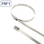 Stainless Steel 304,316 Ball Lock Type Cable Tie,Each Bag 100PCS for sale