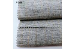 China Hair Polyester Mixed Light Woven Hair Interlining Canvas Fabric For Suit supplier