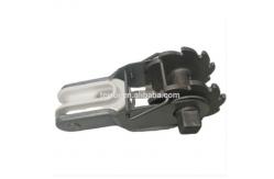 China Aluminum Electric Fence Strainers Insulated Ratchet Strainer With Metal Spring Clips supplier