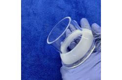 China Professional Custom Quartz Flanged Pipe High Temperature High Purity supplier