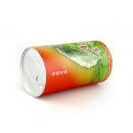 Aluminum Foil Liners Paper Cylinder Containers Peel Foil Lid For Nuts Packaging for sale