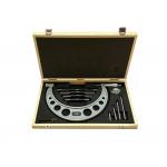Wide Range 100-200mm Outside Micrometer With Interchangeable Anvils