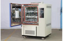 China Programmable Controller Constant Humidity Chamber With PU Movable Wheel supplier
