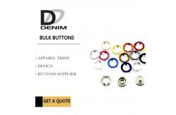 China 5 - Claw Paint Spraying Metal Colourful Snaps Bulk Buttons For Fabric supplier