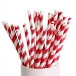 Biodegradable Durable Waterproof Paper Straws Compostable And Eco Friendly for sale