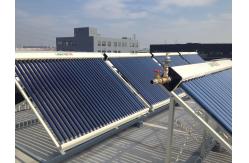 China Hotel / Hostels Pressurized Solar Hot Water Heating System With Intelligent Controller supplier
