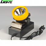Waterproof IP68 Underground Cordless Cap Lamp LED For Mining 3.7V 96lum 2.8Ah for sale