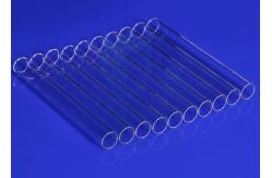 China SIO2 Transparent Quartz Glass Tube Polished Fused Electrical Insulation supplier