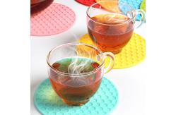 China Silicone Trivet Mats Heater for Milk Tea Coffee Mug supplier