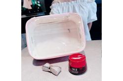 China Multi Functional Waterproof Toiletry Bag Makeup Organizer With Zipper Handle supplier
