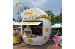 China Popcorn Customized Fiberglass Kiosk For Amusement Park supplier
