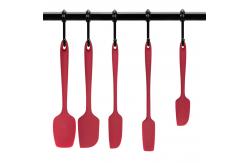 China 4 Pieces Non Scratch Silicone Spatula Set For Home Kitchen supplier