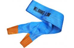China Non Aging Flat Kevlar Synthetic Webbing Lifting Sling supplier