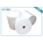 White Color Hydrophilic PP Spunbond Nonwoven Fabric for Hygiene / Diaper Products for sale