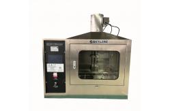 China Single Flame Source Test Ignitability Tester EN ISO 11925-2/DIN 53438 supplier