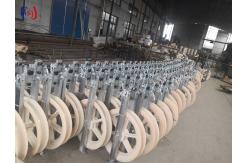 China 30-150KG Capacity 660 Series Stringing Block With Rated Load Of 20-60KN supplier