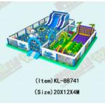 Large Slide Children Playground Inflatable With Big Ball Pool