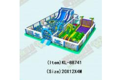 China Large Slide Children Playground Inflatable With Big Ball Pool supplier