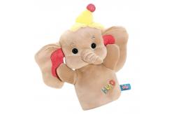 China Elephant Glove Doll Plush Hand Puppet Plush Toys Soothes Baby To Sleep supplier