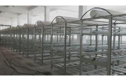 China Non Conductive Fibreglass Battery Charging Rack Customized Size supplier