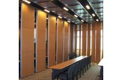 China Hotel Soundproofing Aluminum Folding Sliding Operable Temporary Partition Walls supplier