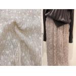 145cm Polyester Embossed Jacquard Fabric Embroidered Crinkled Crepe Fabric