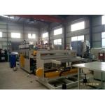 Recycled PVC WPC Bathroom Foam Board Machine , Conical Twin Screw Extruder for sale
