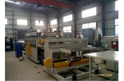 China Recycled PVC WPC Bathroom Foam Board Machine , Conical Twin Screw Extruder supplier